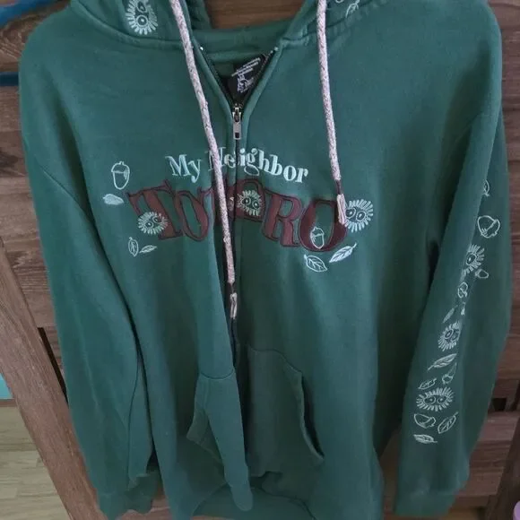 Studio Ghibli My Neighbor Totoro Boxlunch Exclsuive Hoodie XL - Picture 4 of 9